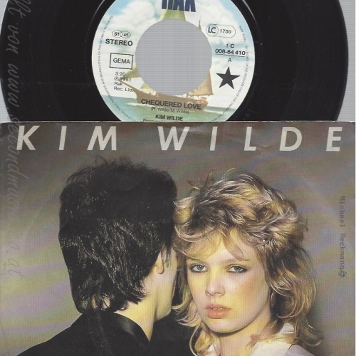 7" KIM WILDE-- CHEQUERED LOVE
