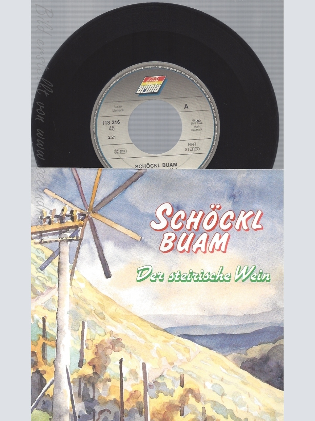 7" SCHÖCKL BUAM-DER STEIRISCHE WEIN