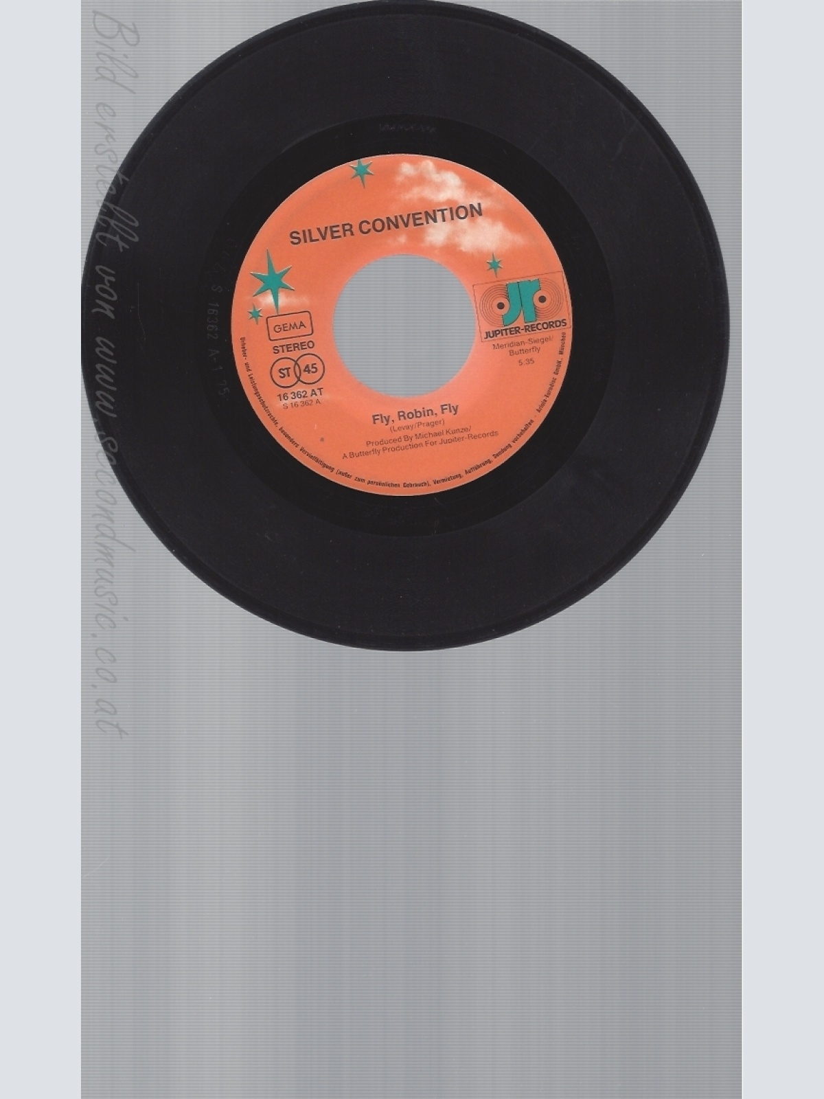 7" SILVER CONVENTION -- FLY ROBIN FLY