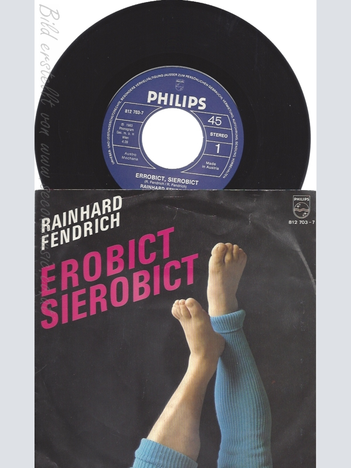 7"  Rainhard Fendrich – Erobict Sierobict
