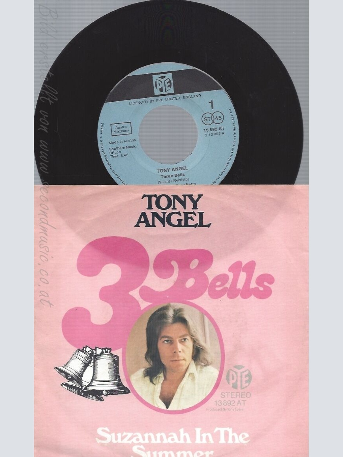 7" TONY ANGEL-- 3 BELLS
