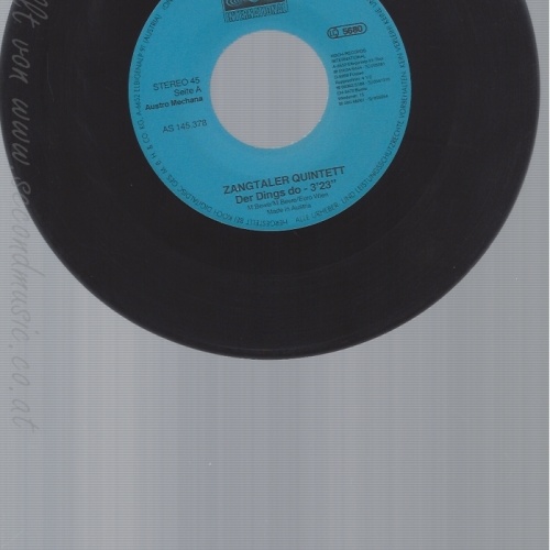 7" ZANGTALER QUINTETT--DER DINGS DO