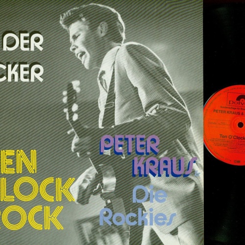 LP-- PETER KRAUS --TEN O CLOCK ROCK--BEAR FAMILY