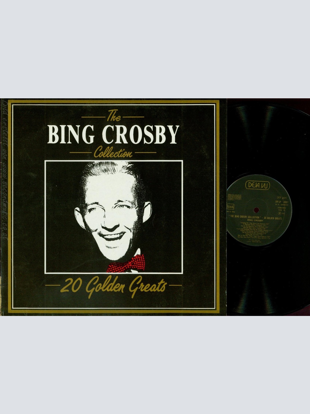 LP-- BING CROSBY-- 20 GOLDEN GREATS