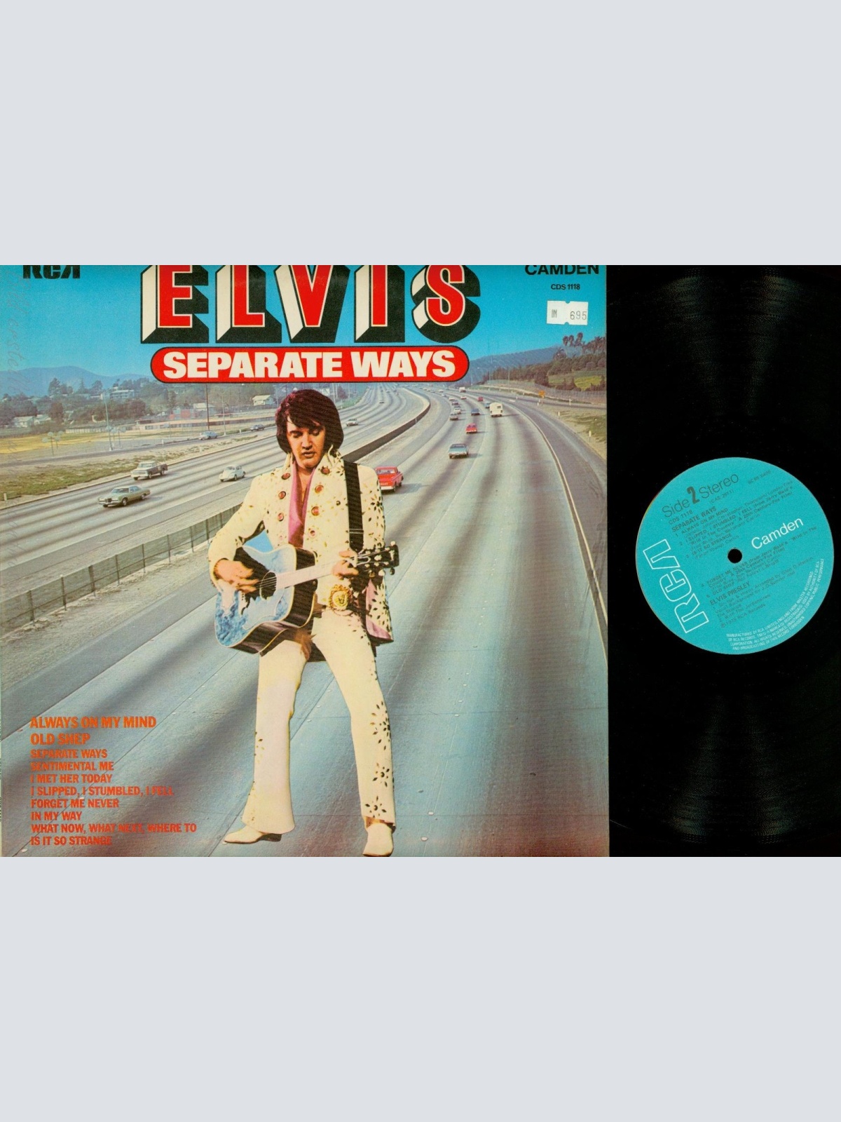 LP--ELVIS PRESLEY-- SEPARATE WAYS