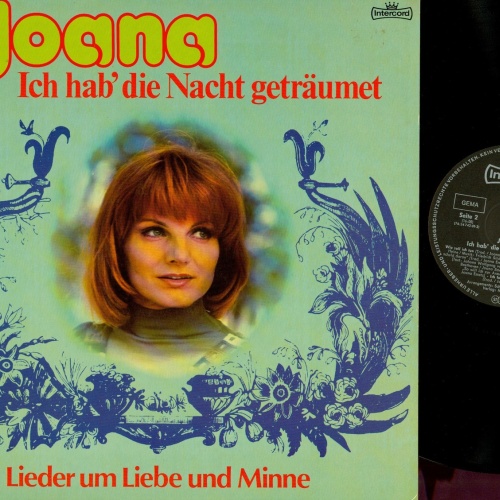 LP--JOANA --ICH HAB DIE NACHT GETRÄUMET