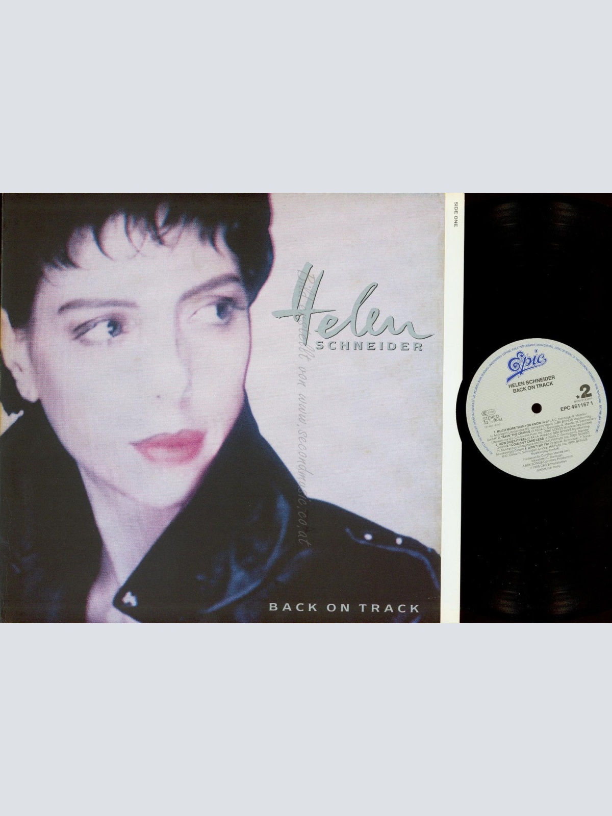 LP--HELEN SCHNEIDER-- BACK ON TRACK