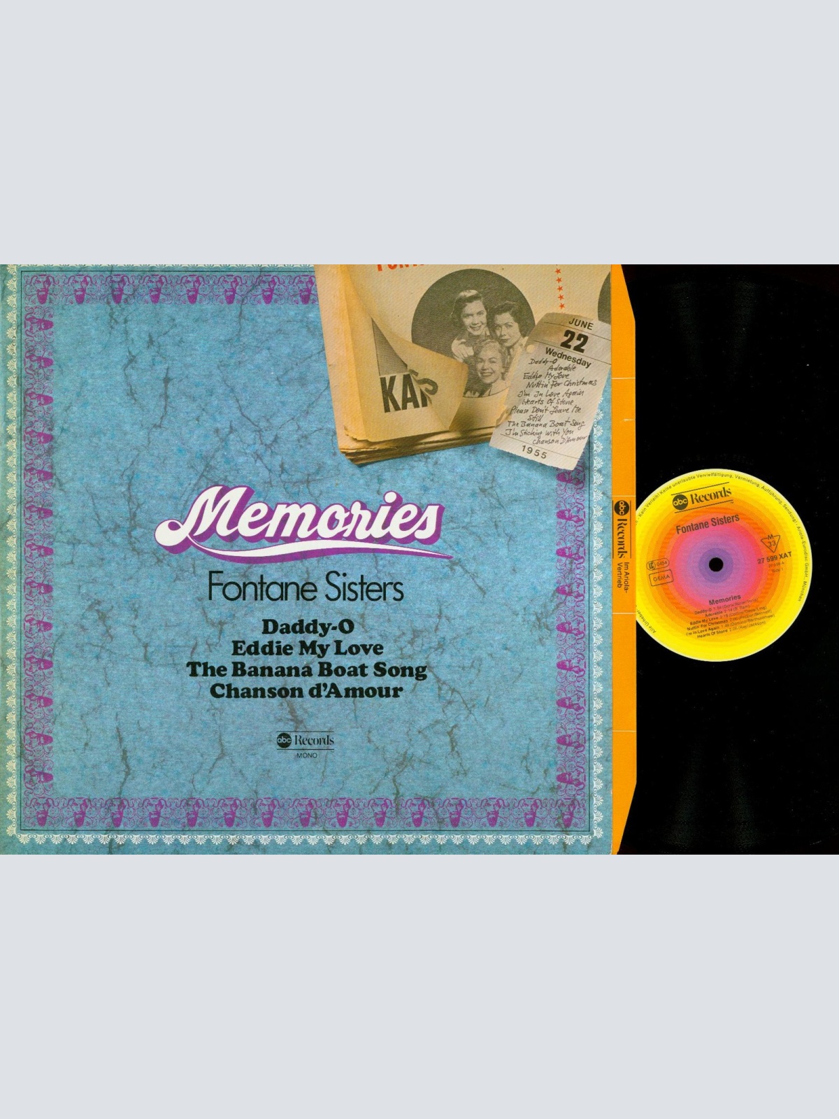 LP--FONTANE SISTERS -- DADDY O