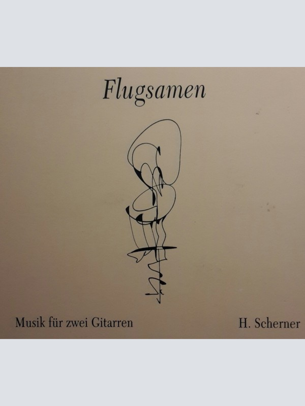 CD, Album Helmut Scherner - Flugsamen