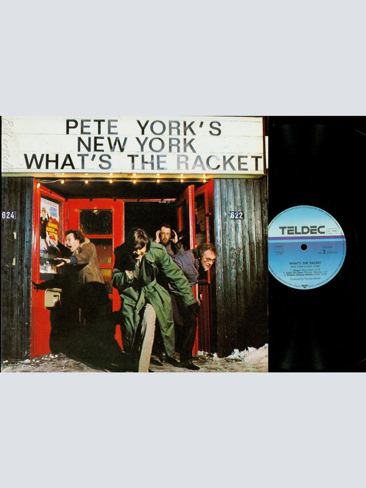 LP--PETE YORK'S  NEW YORK -- WHATS THE RACKET