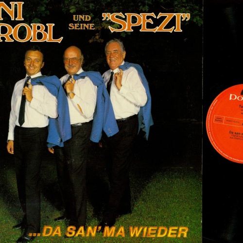 LP--TONI STROBL UND SEINE SPEZI--SA SAN MA