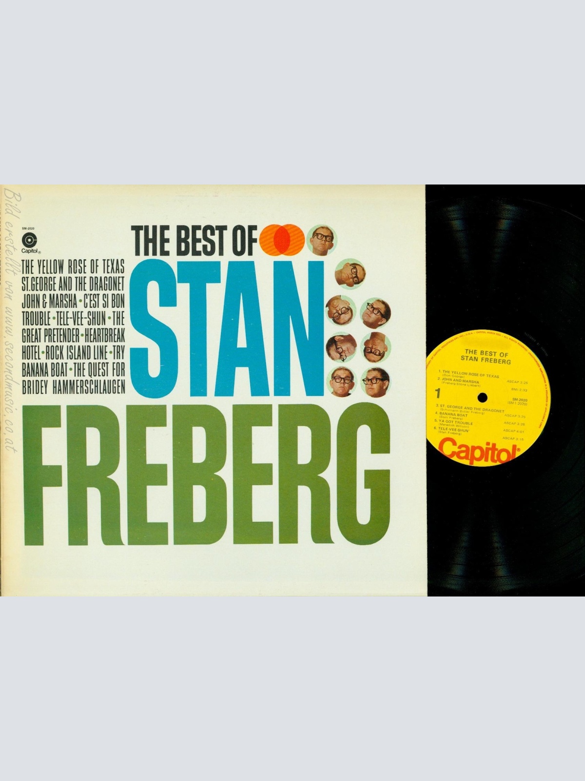 LP--STAN FREBERG --BEST OF