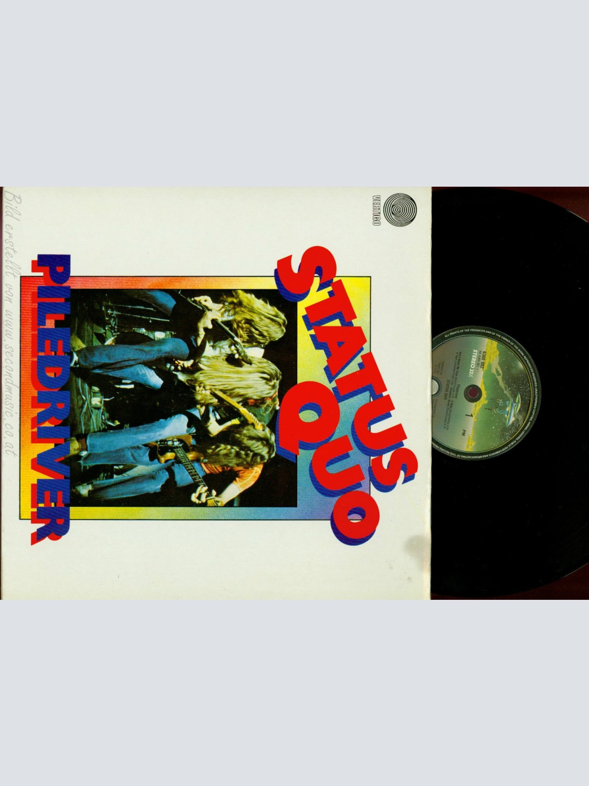 LP--STAUS QUO-- PILEDRIVER--FOC VERTIGO