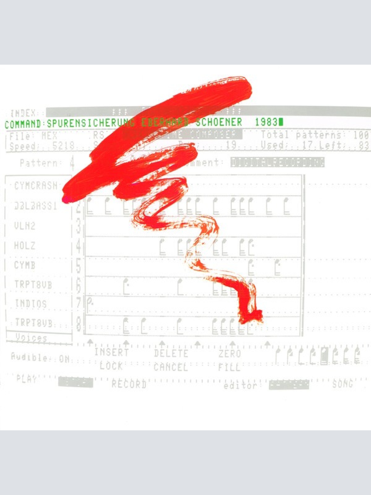 LP, Album Eberhard Schoener - Spurensicherung