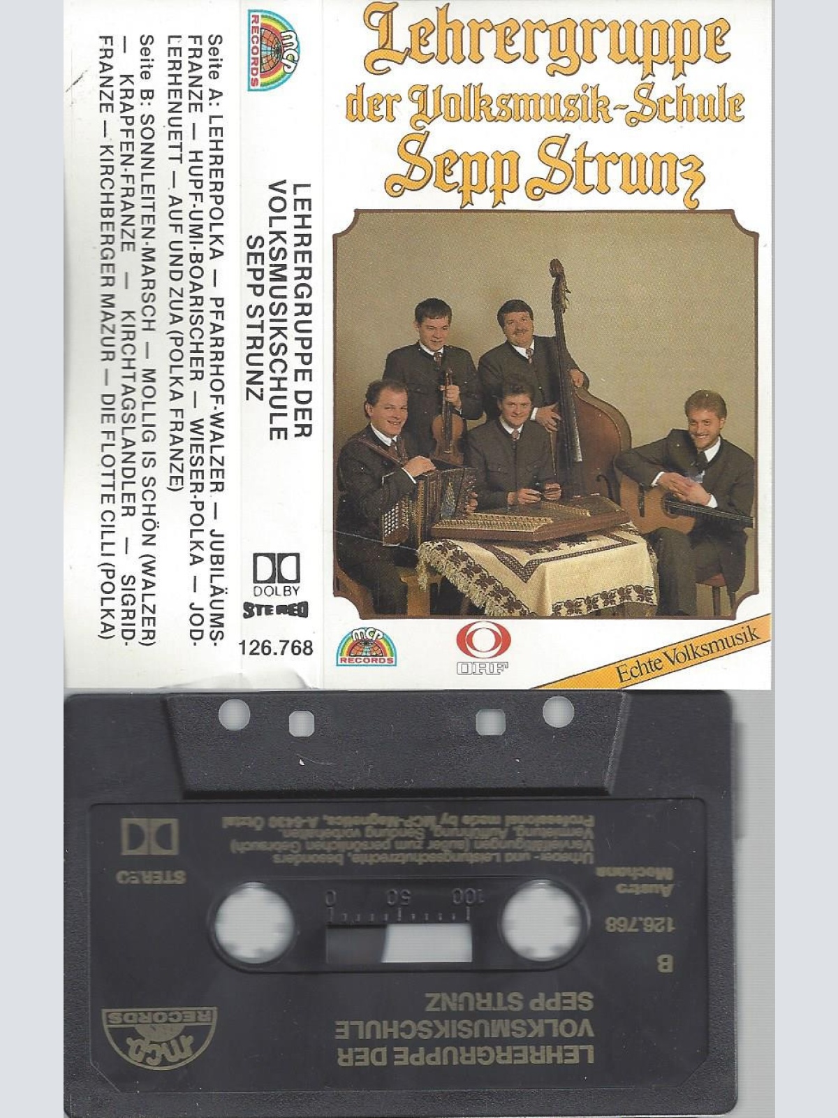 MC-SEPP STRUNZ --ORF--LEHRERGRUPPE DER VOLKSMUSIK SCHULE