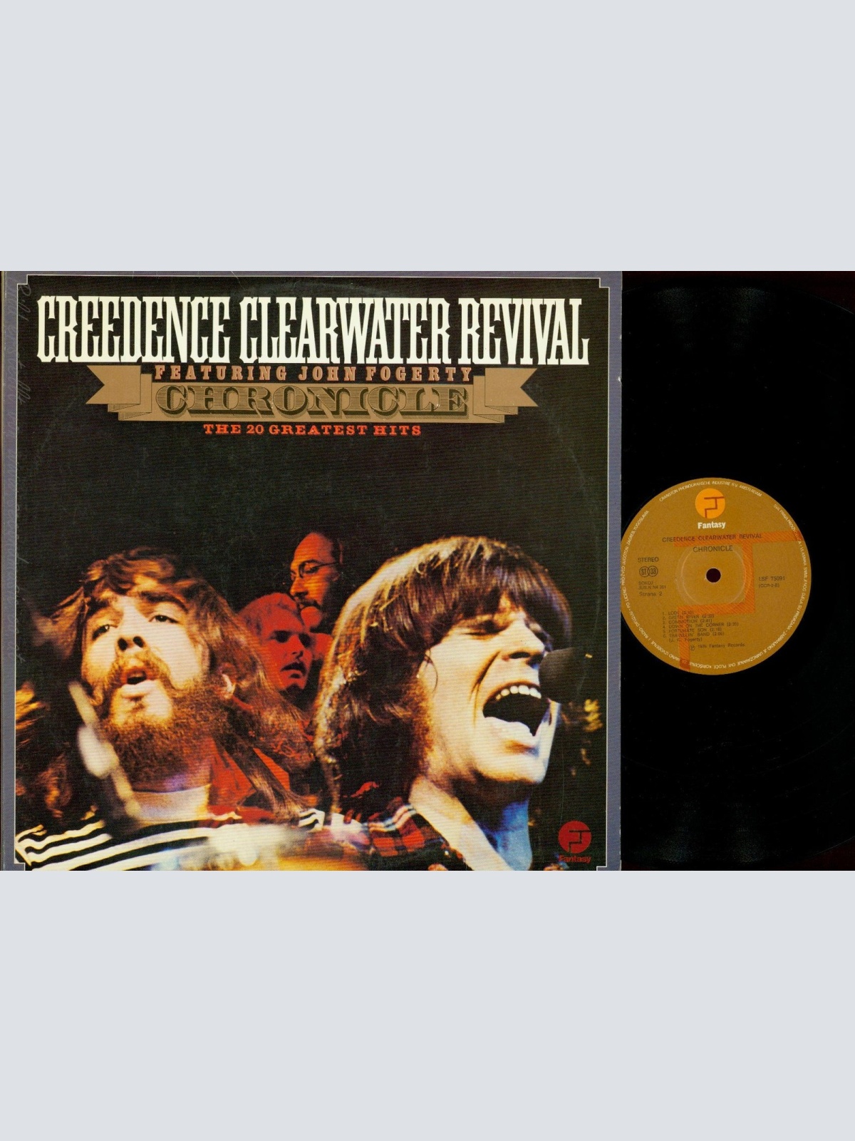 DLP-CREEDENCE CLEARWATER REVIVAL--CHRONICLE--RARE JUGOTON