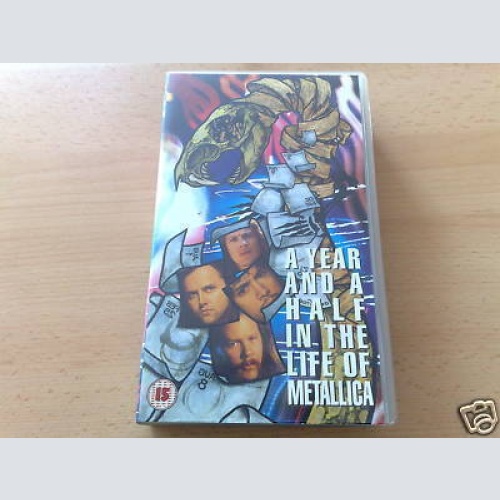 VHS METTALICA-- A YEAR AND A HALF IN THE LIFE