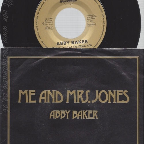 7" ABBY BAKER -- ME AND MRS JONES --
