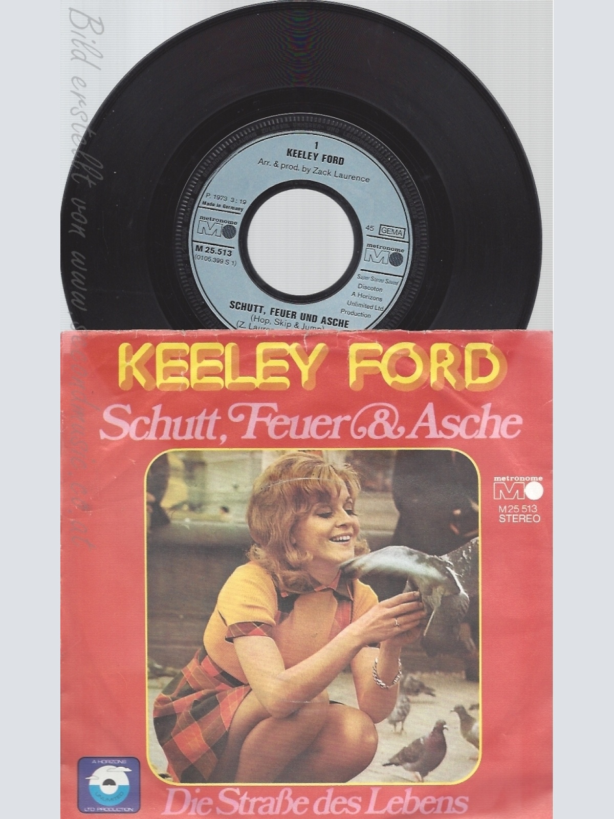 7" KEELEY FORD-- SCHUTT FEUER ASCHE --
