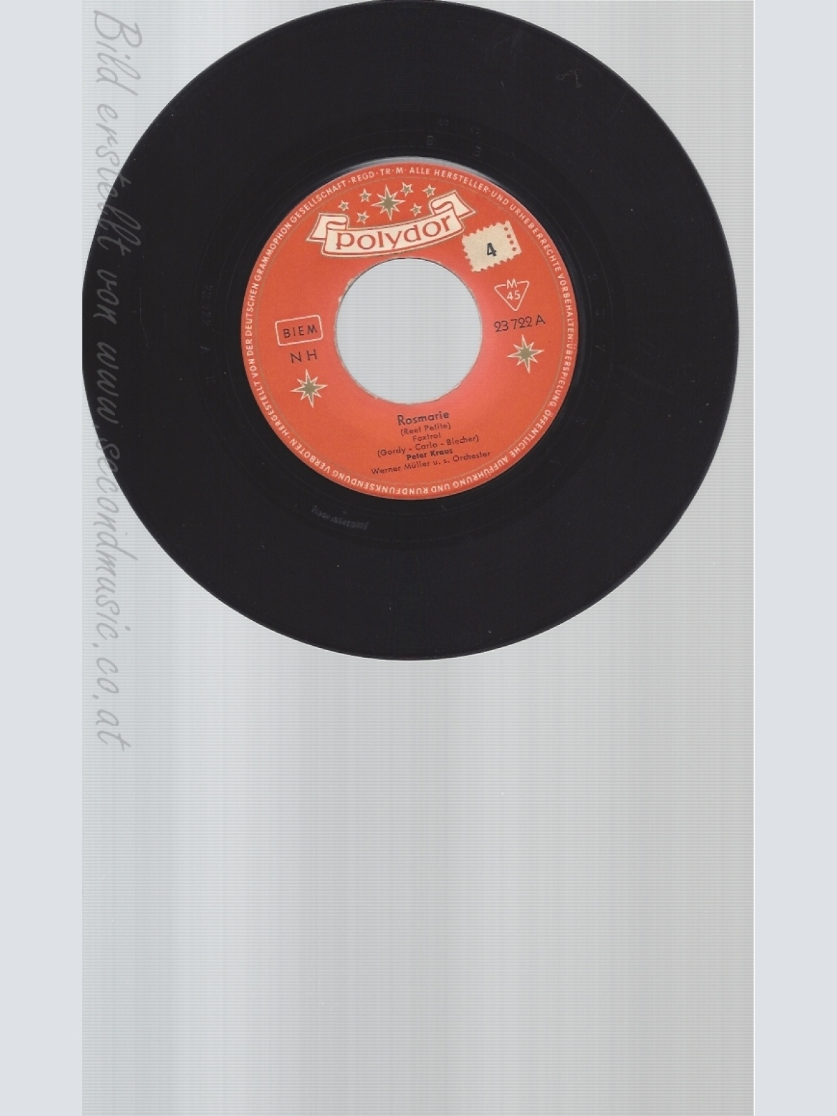 7" PETER KRAUS -- ROSMARIE --