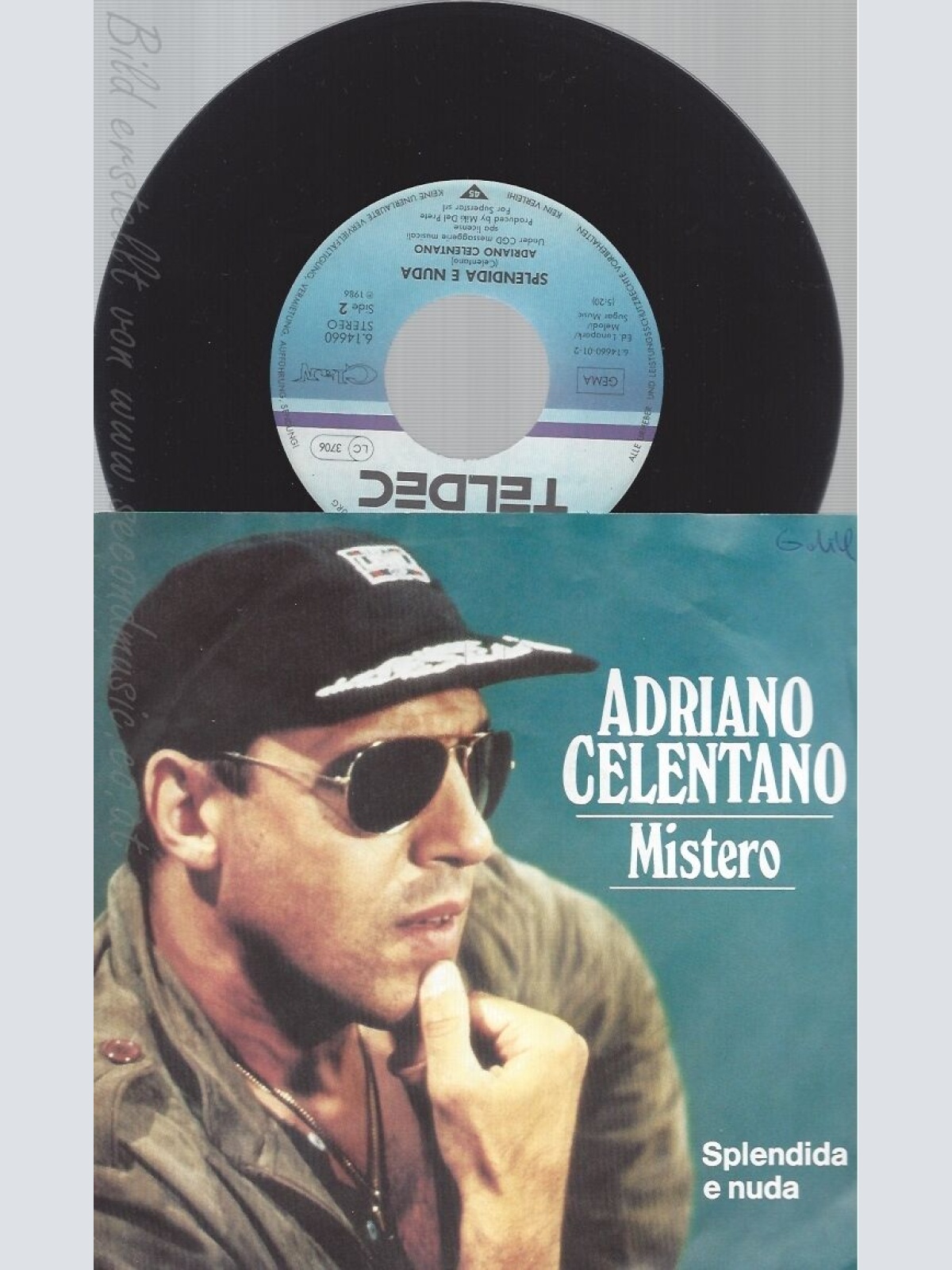 7"ADRIANO CELENTANO--MISTERO