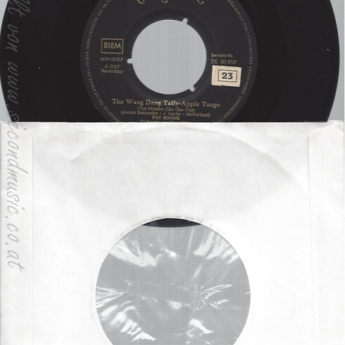 7"PAT BOONE--FOR A PENNY//THE WANG DANG TAFFY