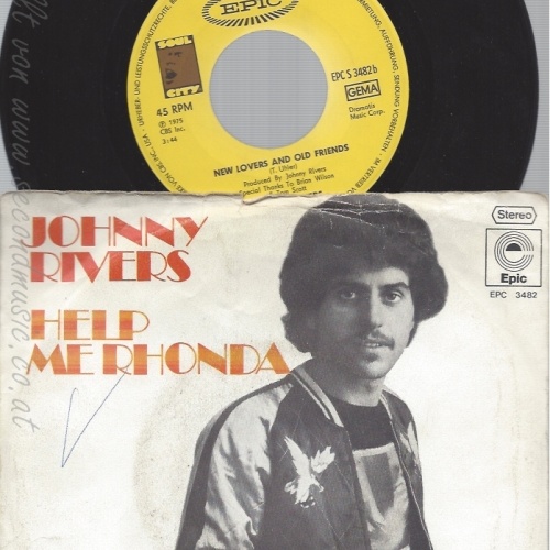 7"JOHN RIVERS--HELP ME RHONDA