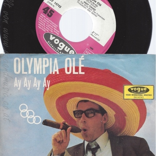 7"ANDY FISHER--OLYMPIA OLE --1968