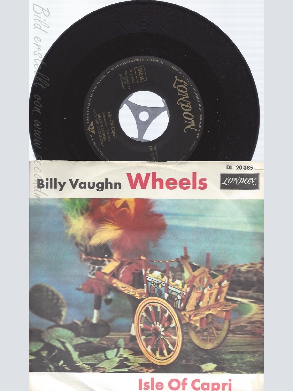 7"BILLY VAUGHN--WHEELS--