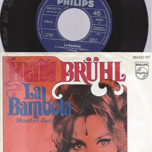 7"HEIDI BRÜHL--MASTER JACK