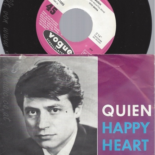7"QUIEN--HAPPY HEART--