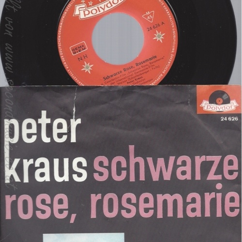 7"PETER KARAUS--SCHWARZE ROSE ROSEMARIE