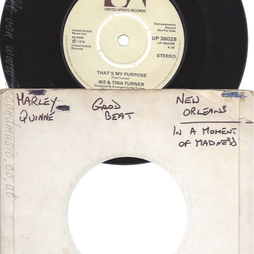 7"--IKE & TINA TURNER--DELILA'S POWER--PROMO