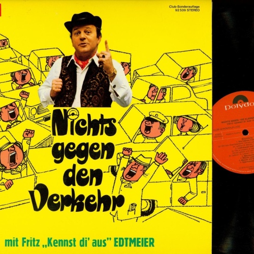 LP--FRITZ EDTMEIER--NICHTS GEGEN DEN VERKEHR