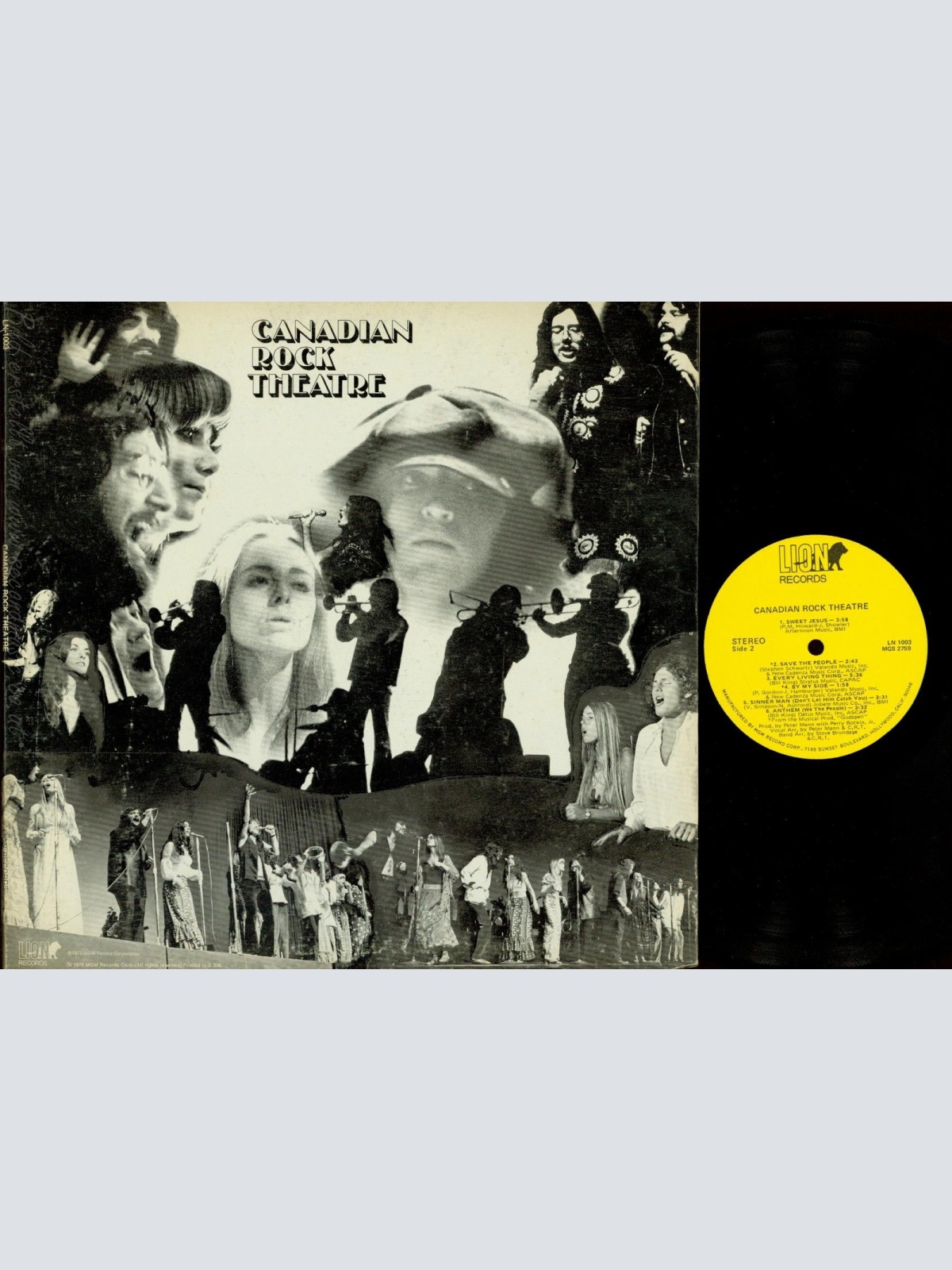 LP--CANADIAN ROCK THEATRE--FOC