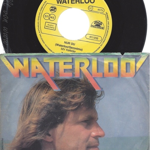 7"--WATERLOO--ADESSO TU--MIT AUTOGRAMM