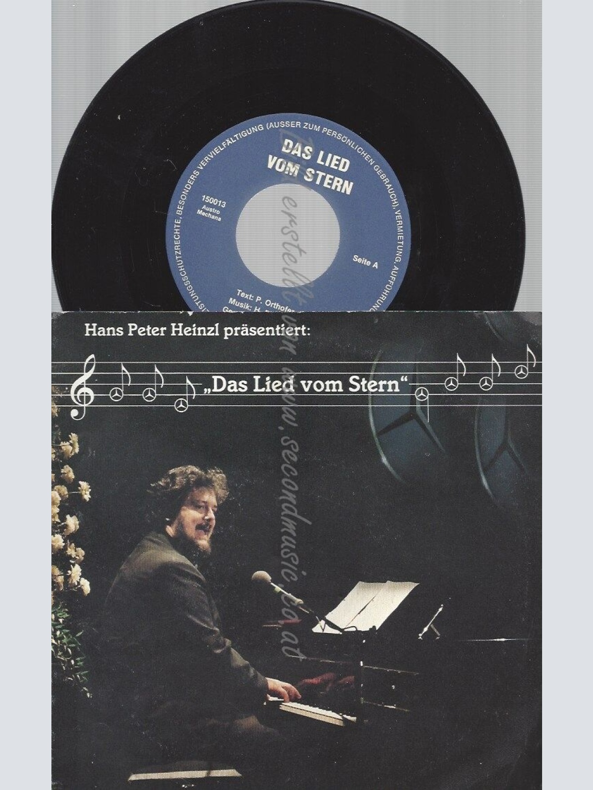 7"HANS PETER HEINZL--DAS LIED VOM STERN
