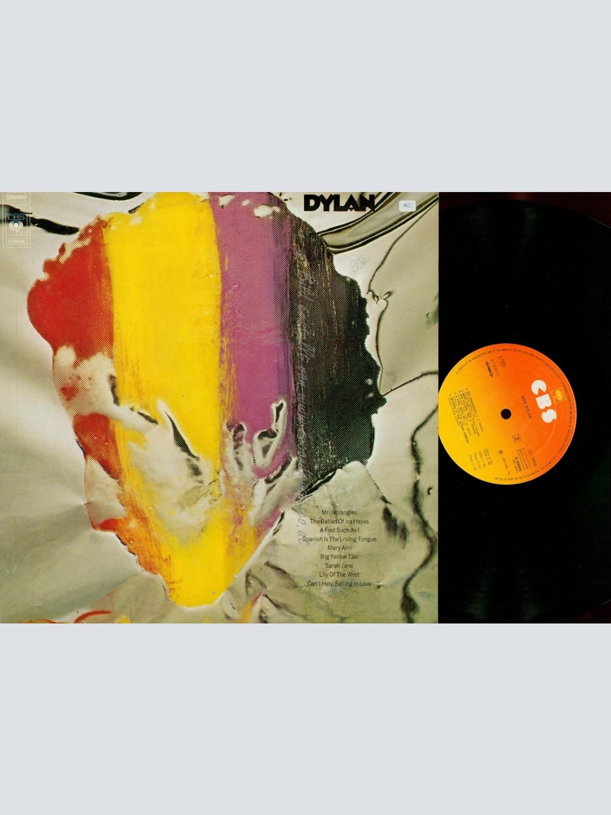 LP--BOB DYLAN--SAME--CBS--69049