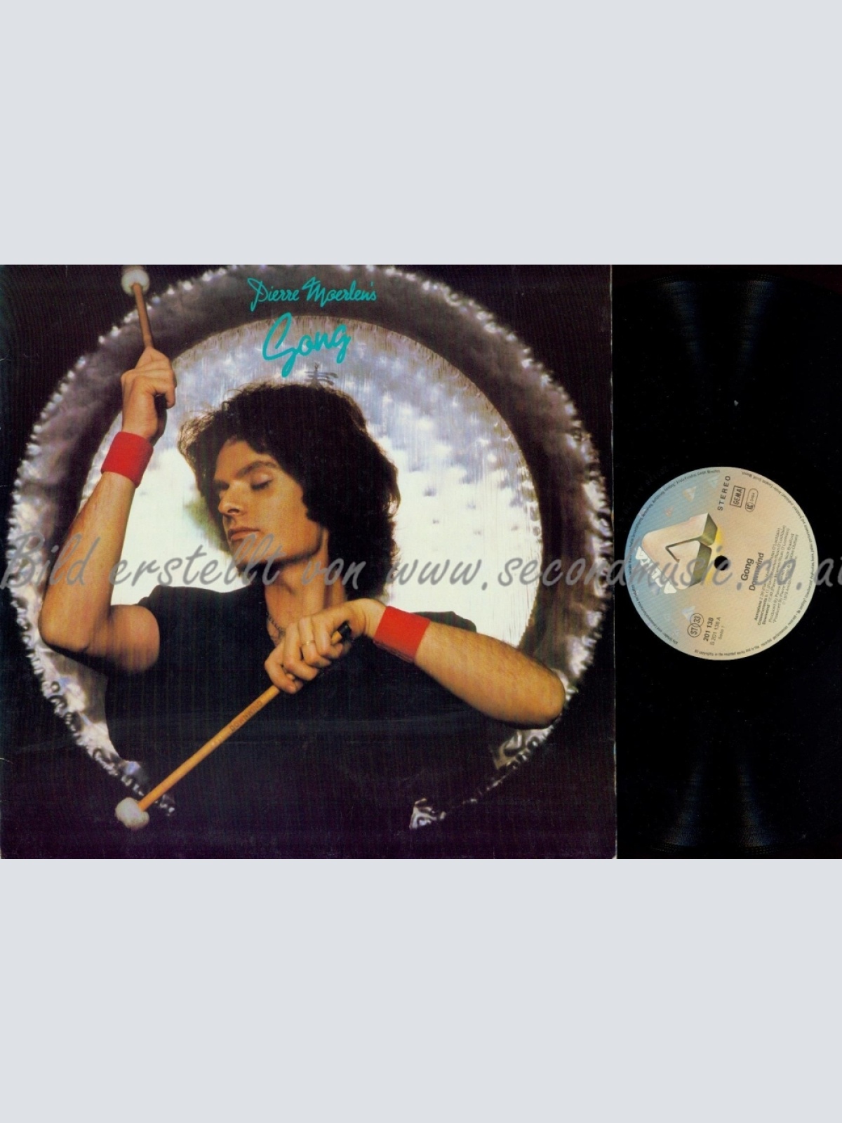 LP--PIERRE MOERLEN'S GONG--SAME--WITHOUT INNERSLEEVE