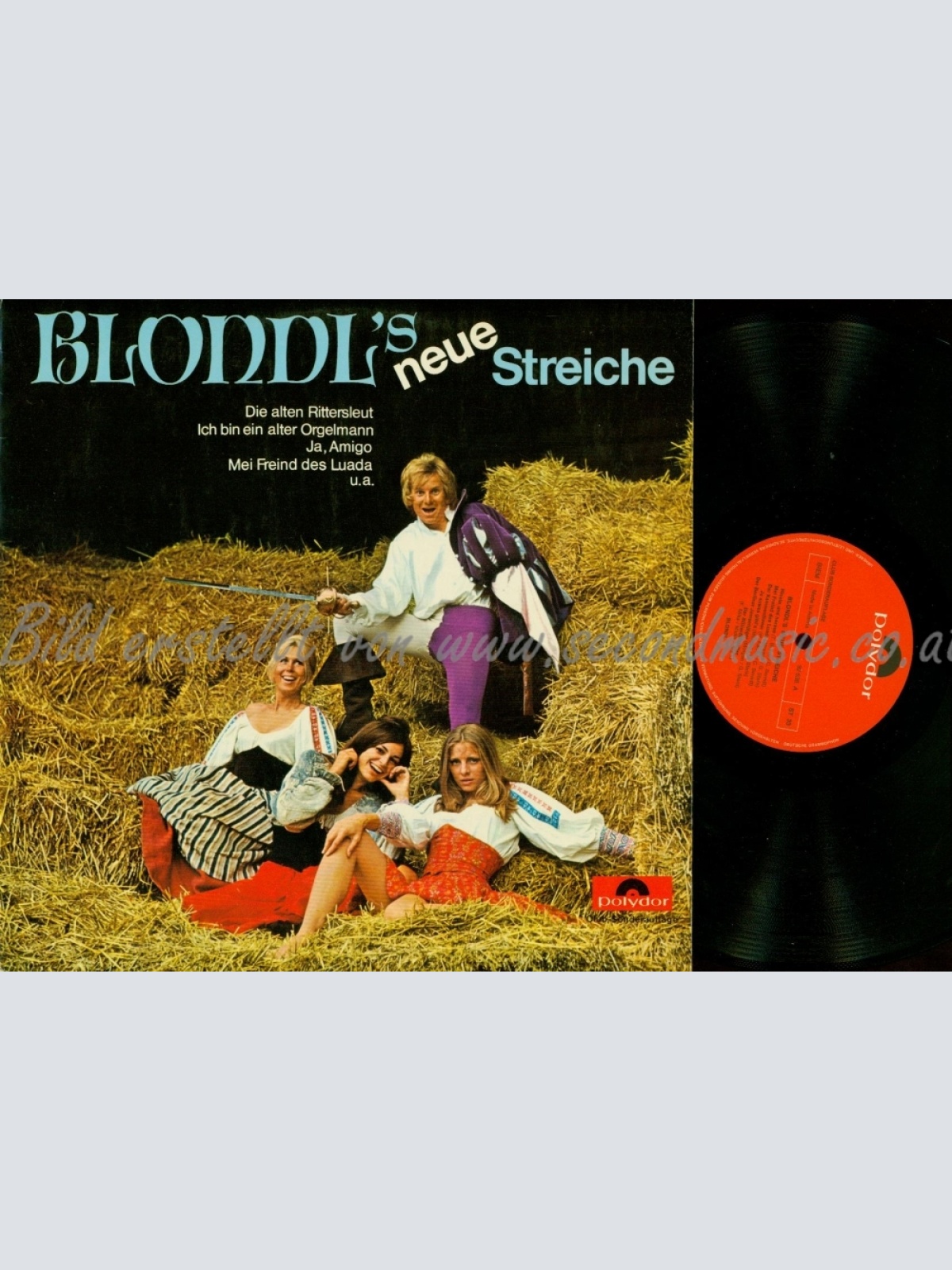 LP--BLONDL--BLONDLS NEU STREICHE