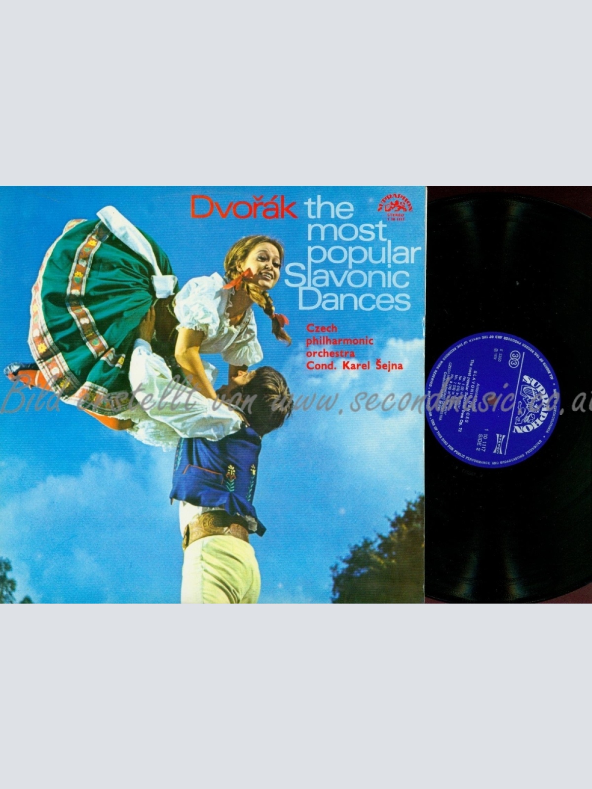 LP--DVORAK--THE MOST POPOLAR SLAVONIC DANCES