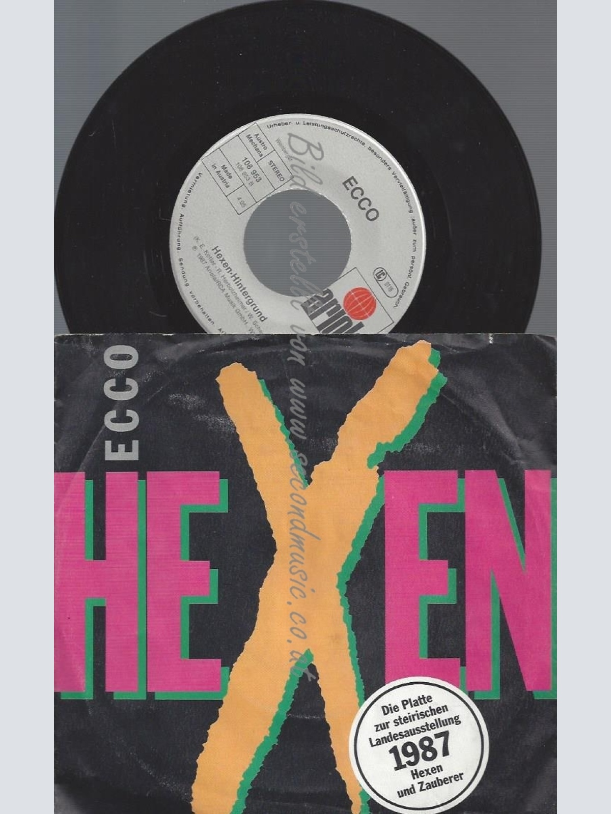 7" ECCO--HEXEN // STEIRISCHE LANDESAUSSTELLUNG 1987