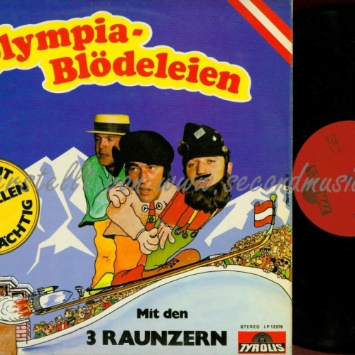 LP--OLYMPIA BLÖDELEIEN MIT DEN 3 RAUNZERN