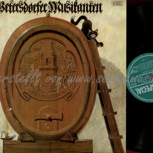 LP--PETERSDORFER MUSIKANTEN--