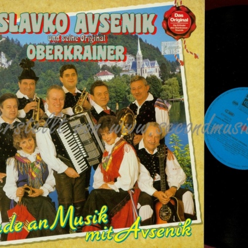LP--SLAVKO AVSENIK  OBERKRAINER--FREUDE AN MUSIK MIT AVSENIK