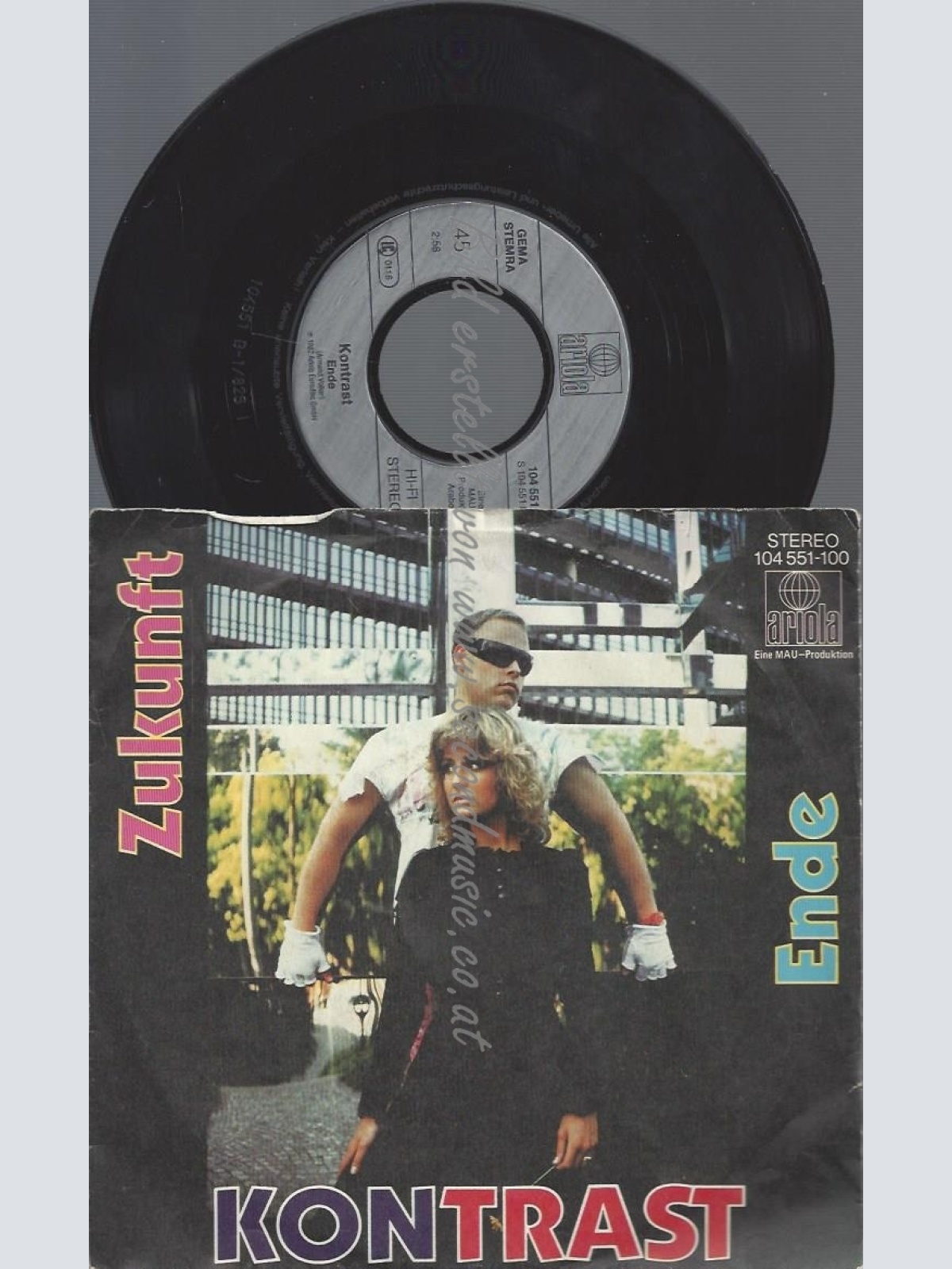 7"KONTRAST--ZUKUNFT ENDE--