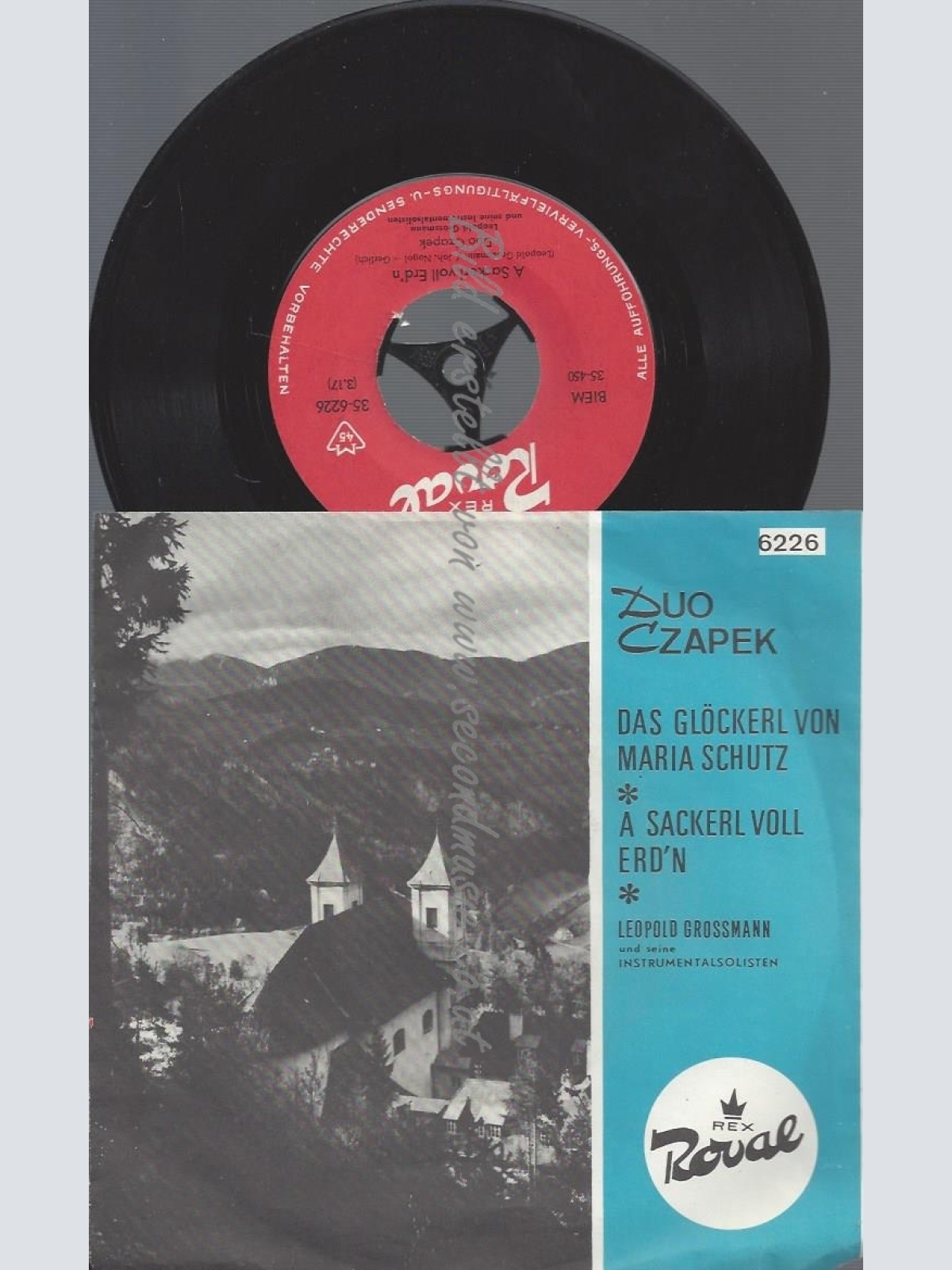 7"DUO CZAPEK--DAS GLÖCKERL VON MARIA SCHUTZ