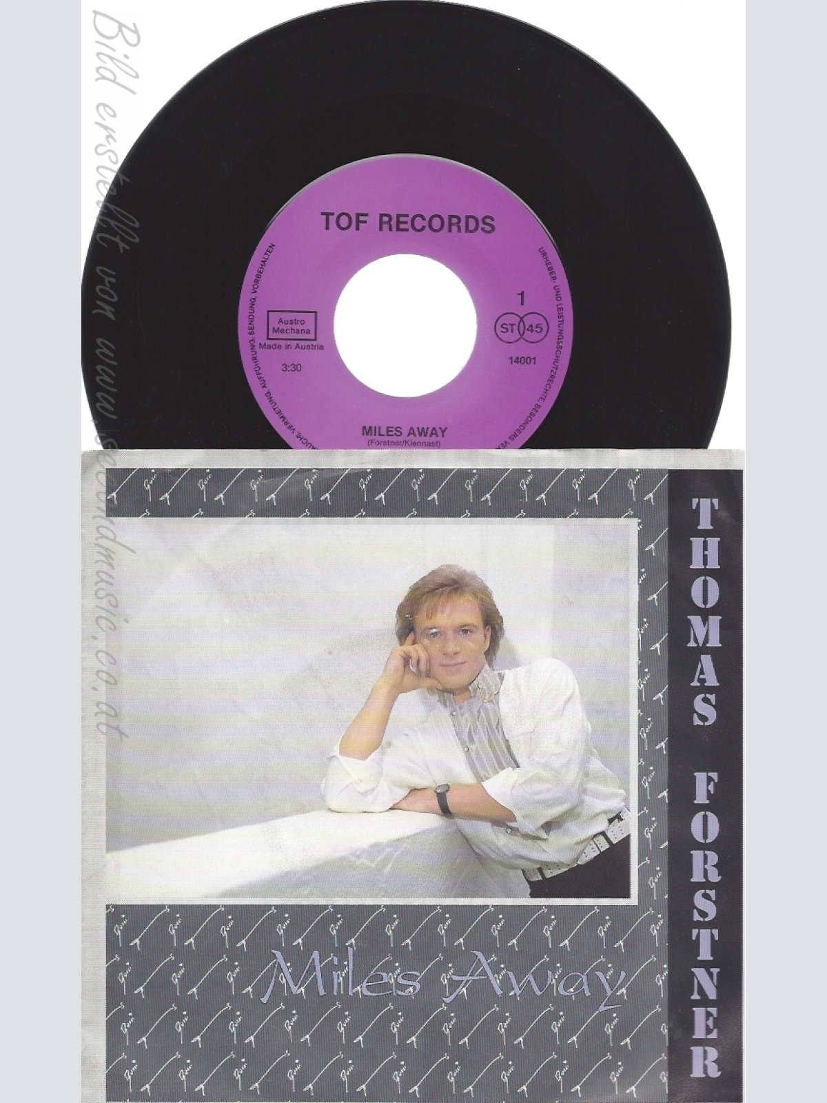 7" THOMAS FORSTNER--MILES AWAY