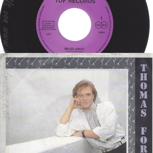 7" THOMAS FORSTNER--MILES AWAY