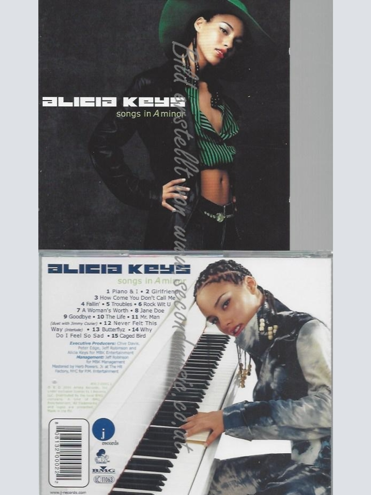 CD--ALICIA KEYS--SONGS IN A MINOR